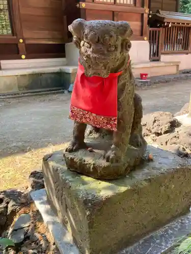 進雄神社の狛犬