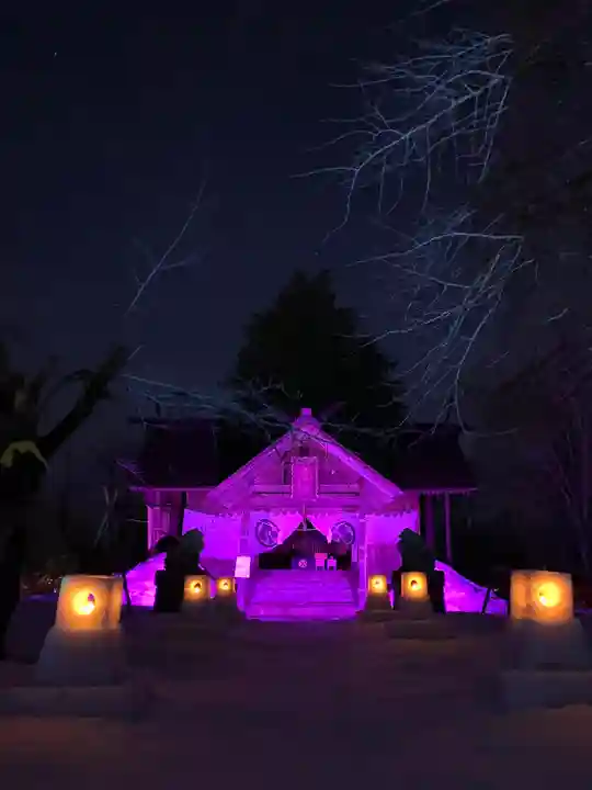 飯笠山神社の本殿・本堂