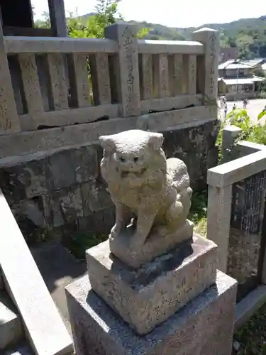 厳島神社の狛犬