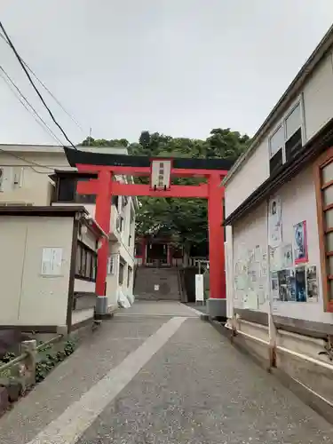 元町厳島神社の鳥居