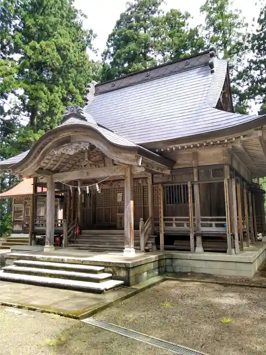風巻神社の本殿・本堂