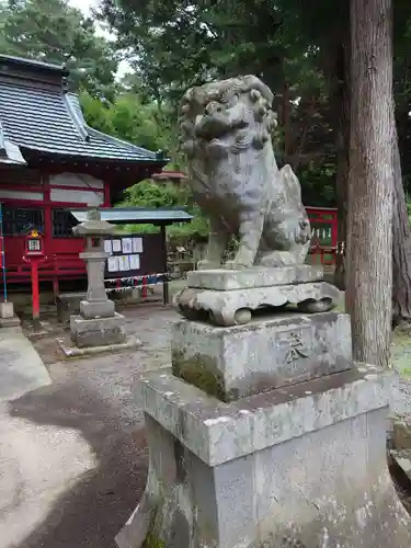 一宮浅間神社の狛犬