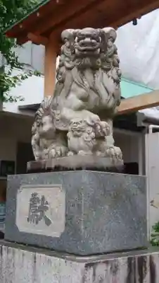 深川神明宮の狛犬