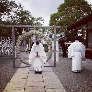 元郷氷川神社のお祭り(2021年06月30日(水) 17時15分53秒投稿)