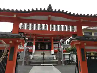 善國寺の山門・神門