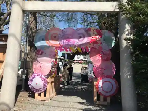 札幌諏訪神社の鳥居