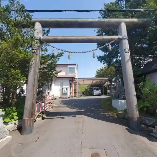 森三吉神社の鳥居