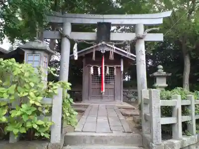 秋葉神社（元秋葉神社）の鳥居