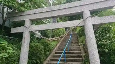 田上八幡神社の鳥居