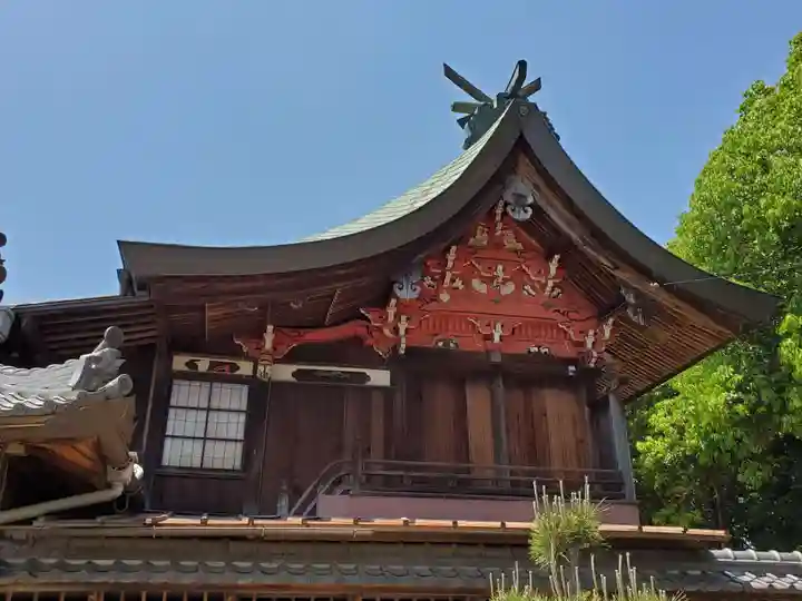 加古八幡神社の本殿・本堂
