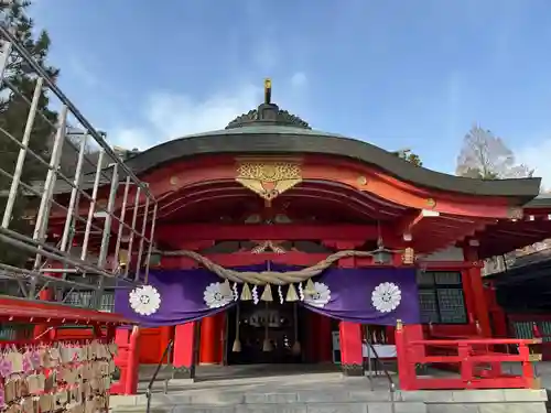 宮城縣護國神社の本殿・本堂