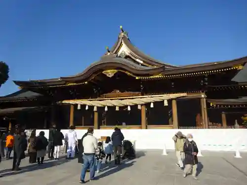 寒川神社の本殿・本堂