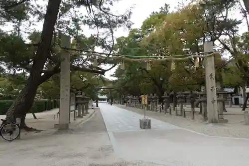 西宮神社の景色