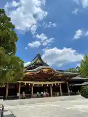 寒川神社の本殿