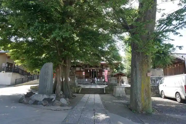 滝野川八幡神社の庭園