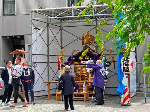 北海道神宮頓宮のお祭り