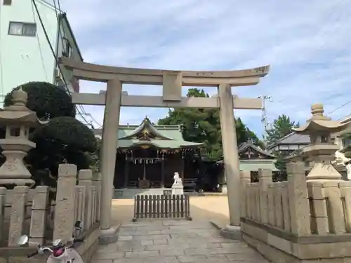 宮浦神社の鳥居