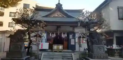 穏田神社の本殿・本堂