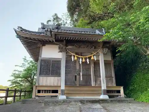 神明神社の本殿・本堂