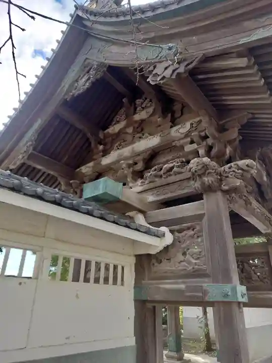 龍口寺の山門・神門
