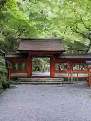 貴船神社奥宮の山門