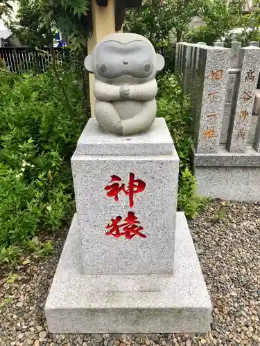 猿江神社の狛犬