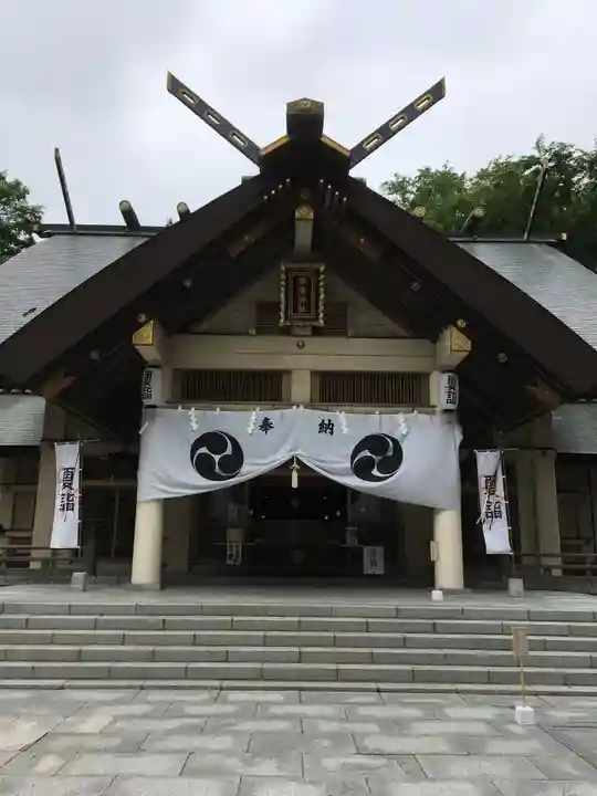 帯廣神社の本殿・本堂