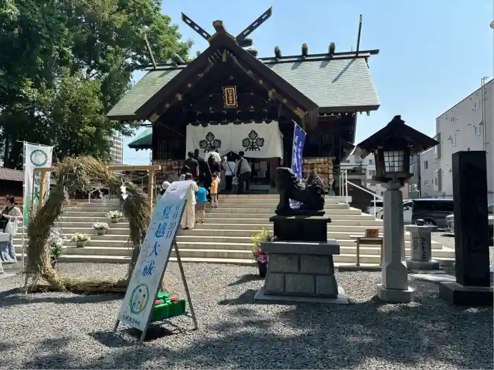 札幌諏訪神社の本殿・本堂