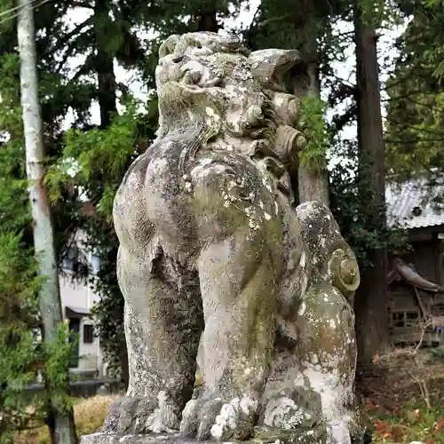 相馬中村神社の狛犬