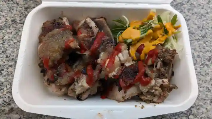 上川神社の食事