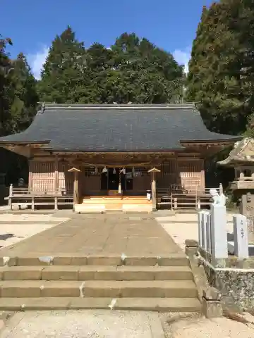 秋鹿神社の本殿・本堂