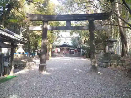 朝倉神社の鳥居