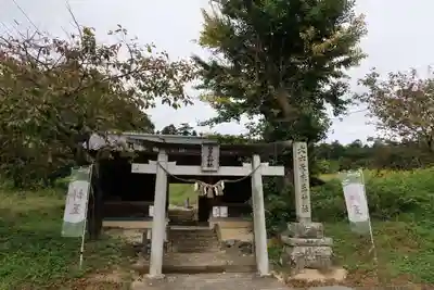 大六天麻王神社の鳥居