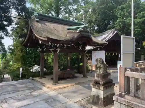 白山宮の手水舎