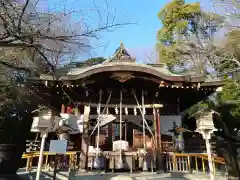 鎮守氷川神社の本殿