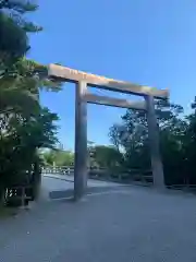 伊勢神宮内宮（皇大神宮）の鳥居