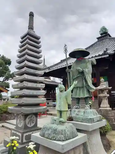 道隆寺の像