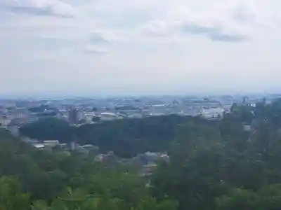 男浅間神社の周辺