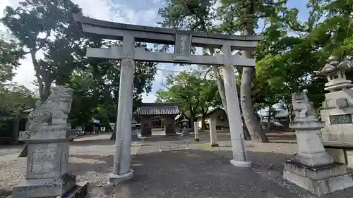 片岡神社の鳥居