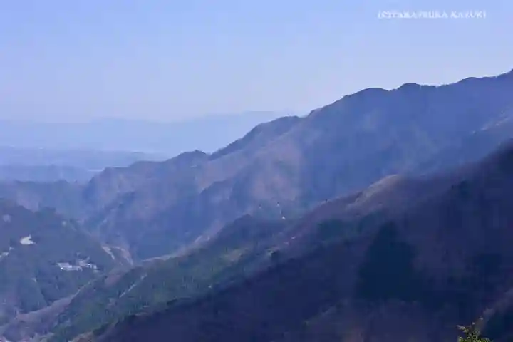 三峯神社の景色