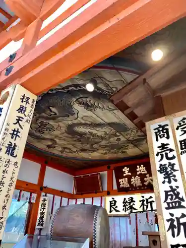 地主神社の芸術