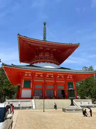 根本大塔　高野山金剛峯寺(和歌山県)
