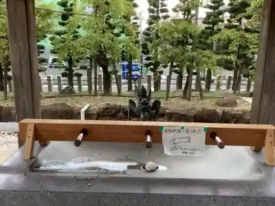 伊勝八幡宮の手水舎