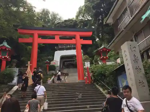 江島神社の鳥居