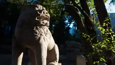 安居神社の狛犬