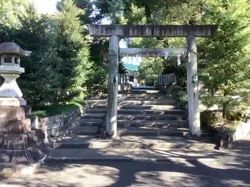 白山神社（新栄）の鳥居