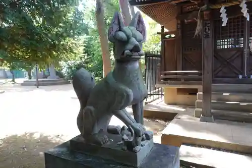 高稲荷神社の狛犬