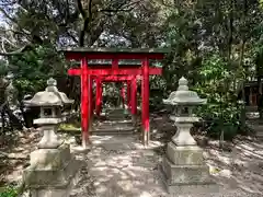 城山稲荷大神の鳥居