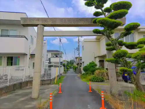 神明社（福島）の鳥居