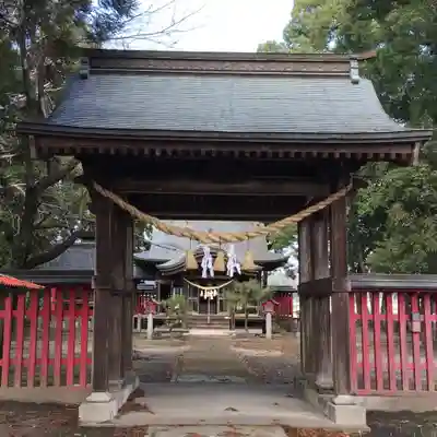 大原阿蘇神社の山門・神門